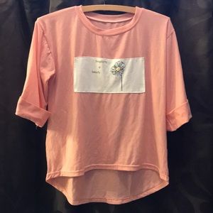 NWOT Cuffed t-shirt.